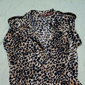 Leopard print speed Control New York Dress